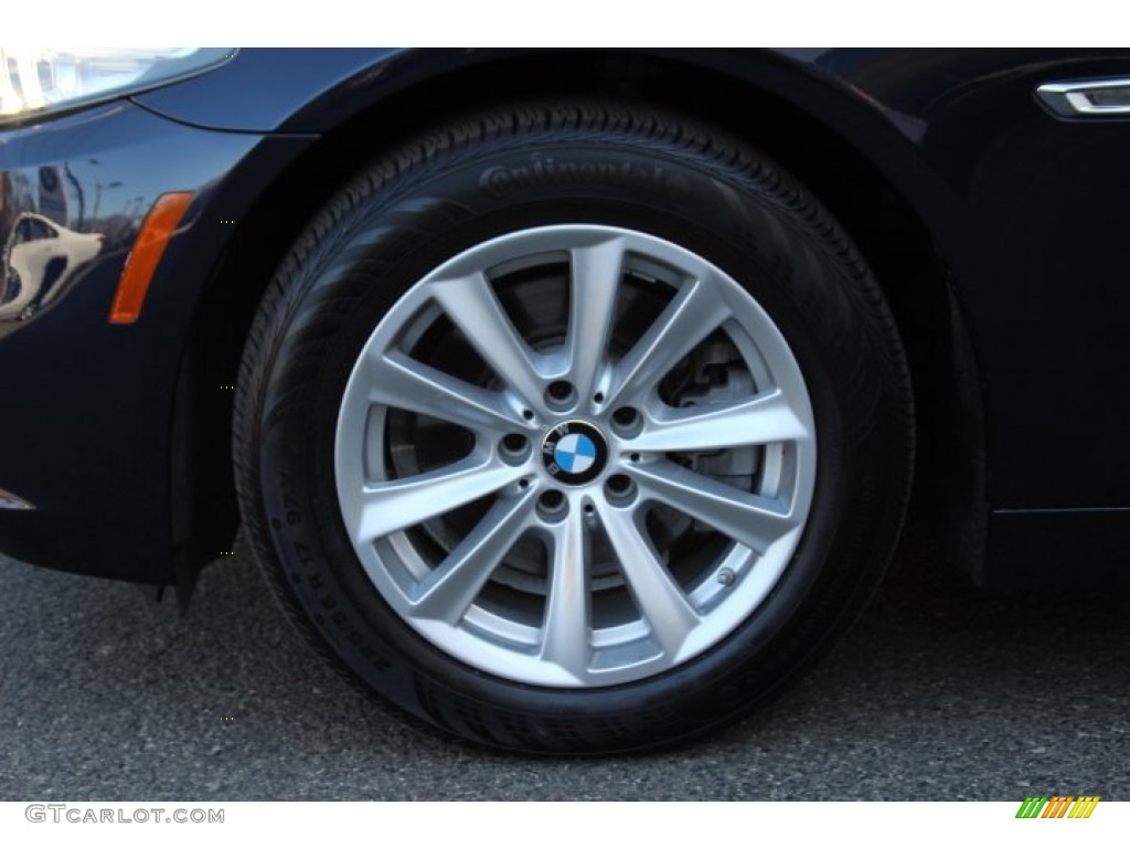 2014 5 Series 528i xDrive Sedan - Imperial Blue Metallic / Cinnamon Brown photo #30