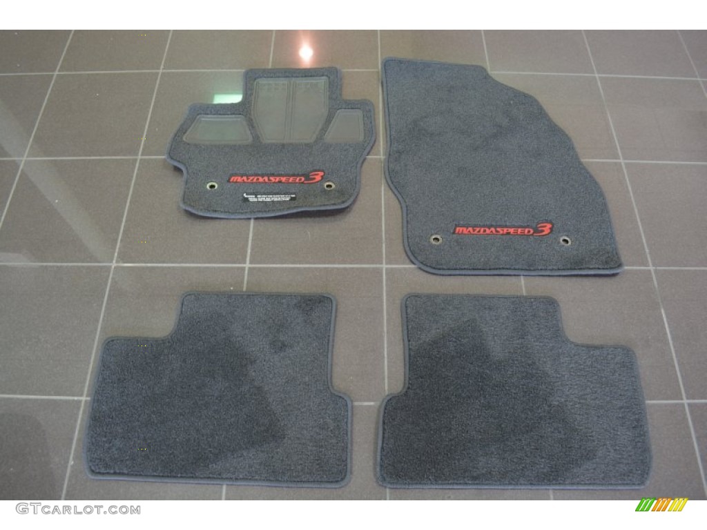 2012 MAZDA3 MAZDASPEED3 - Black Mica / MAZDASPEED Black/Red photo #13