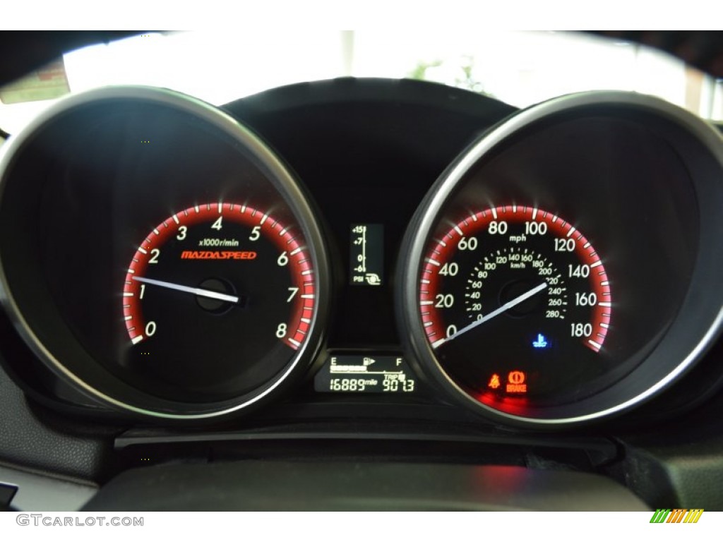 2012 MAZDA3 MAZDASPEED3 - Black Mica / MAZDASPEED Black/Red photo #19