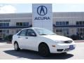 Cloud 9 White 2007 Ford Focus ZX4 S Sedan