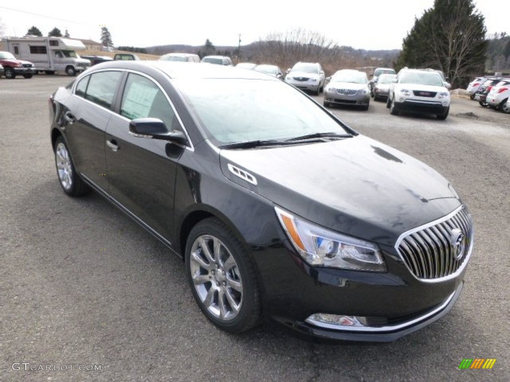 Carbon Black Metallic 2014 Buick LaCrosse Leather Exterior Photo #91579862