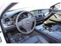 Black 2014 BMW 5 Series 528i xDrive Sedan Interior Color