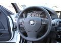 Black Steering Wheel Photo for 2014 BMW 5 Series #91580720