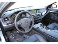 Black 2014 BMW 5 Series 528i xDrive Sedan Interior Color