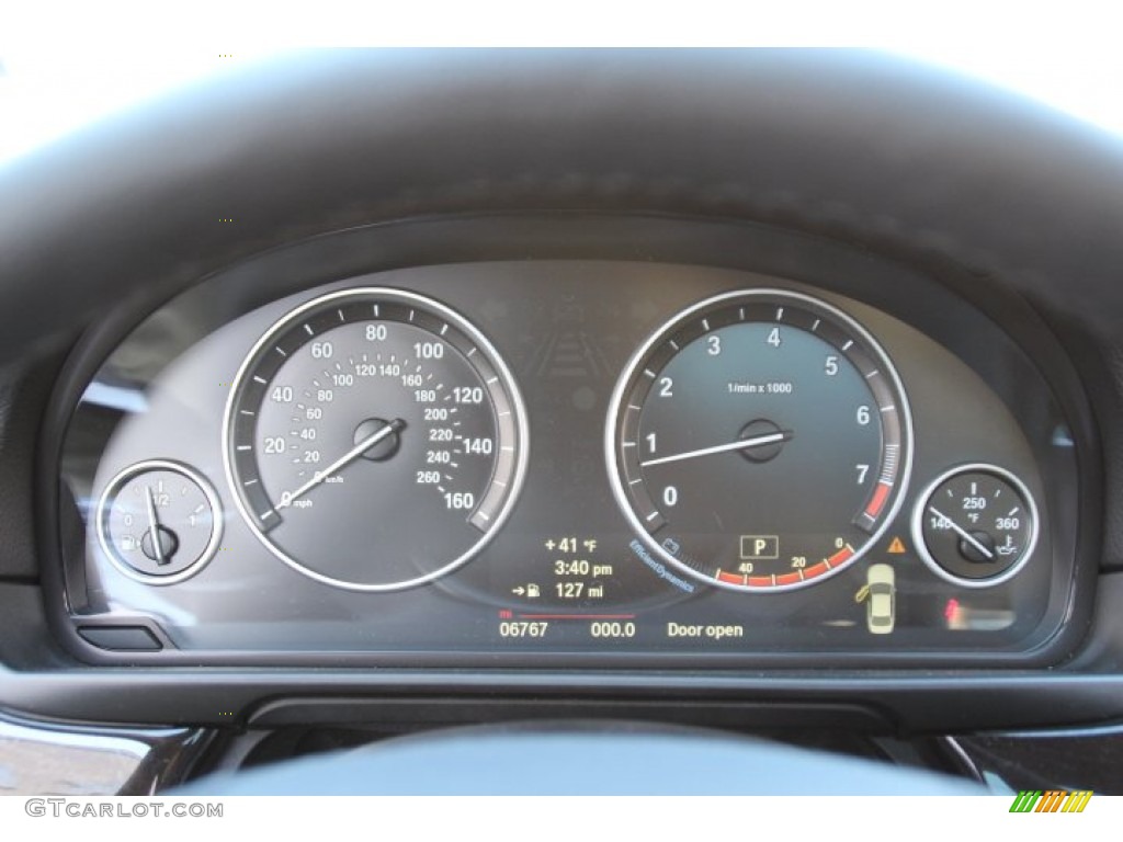 2014 BMW 5 Series 528i xDrive Sedan Gauges Photo #91581323