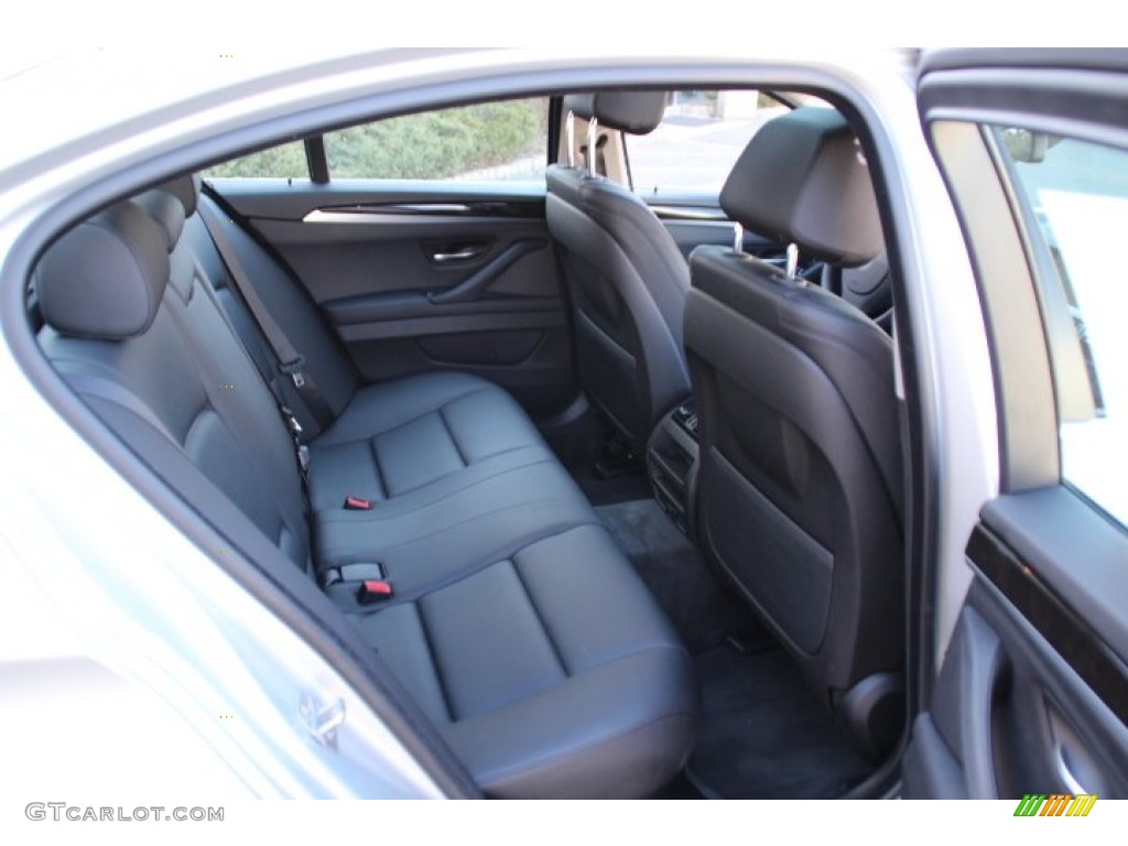 2014 BMW 5 Series 528i xDrive Sedan Rear Seat Photo #91581408