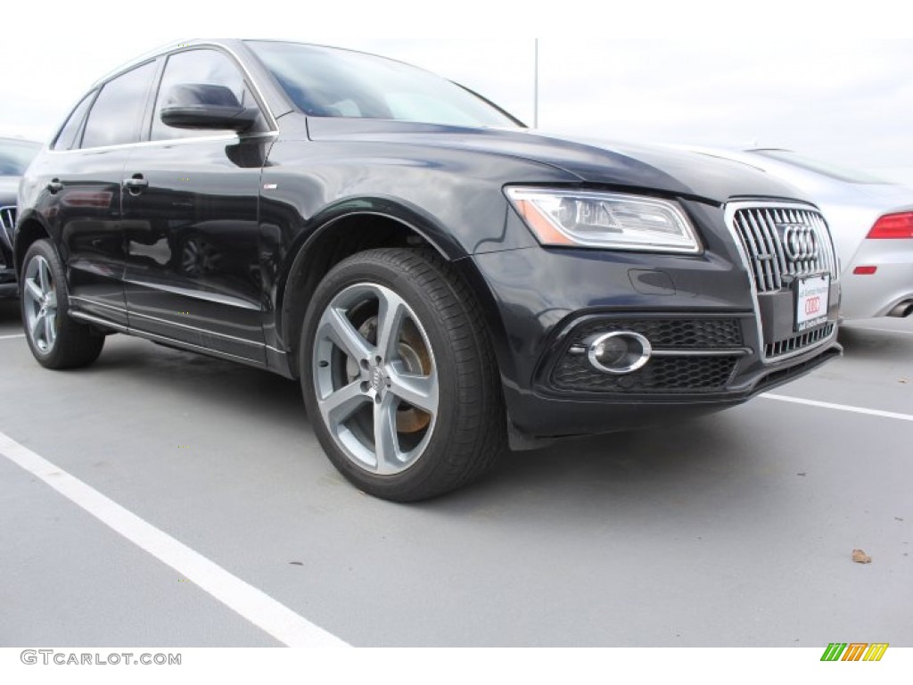 2013 Q5 3.0 TFSI quattro - Brilliant Black / Black photo #1
