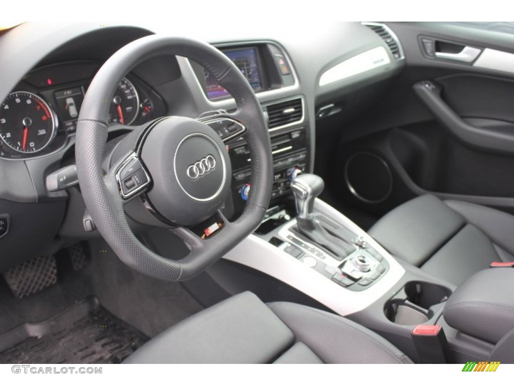Black Interior 2013 Audi Q5 3.0 TFSI quattro Photo #91585082