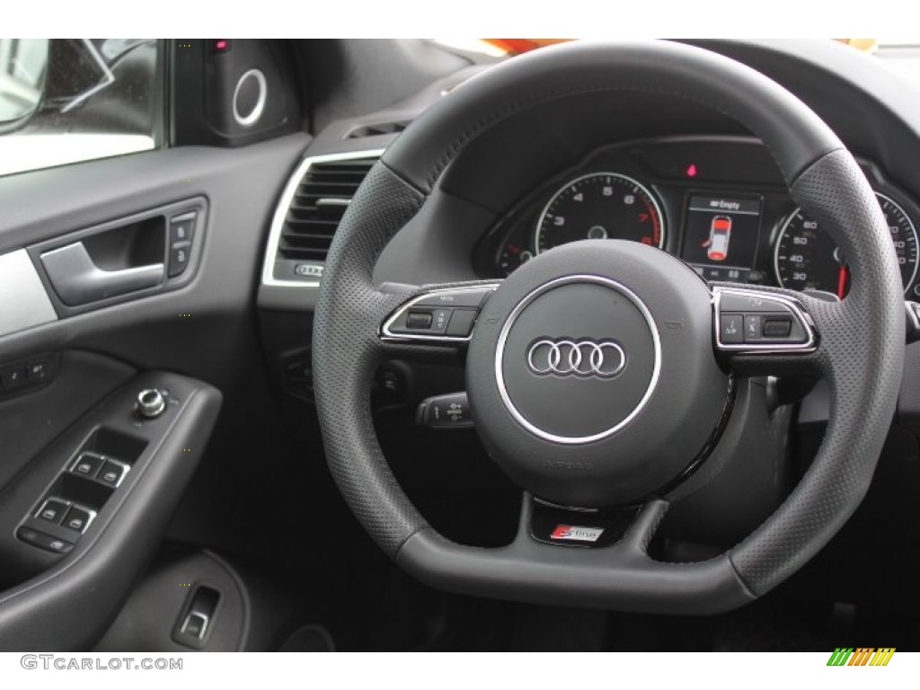 2013 Audi Q5 3.0 TFSI quattro Steering Wheel Photos