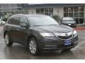 2014 Graphite Luster Metallic Acura MDX Advance  photo #2