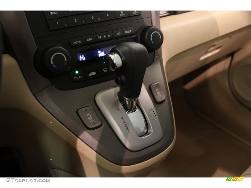 2009 CR-V EX-L 4WD - Green Tea Metallic / Ivory photo #11