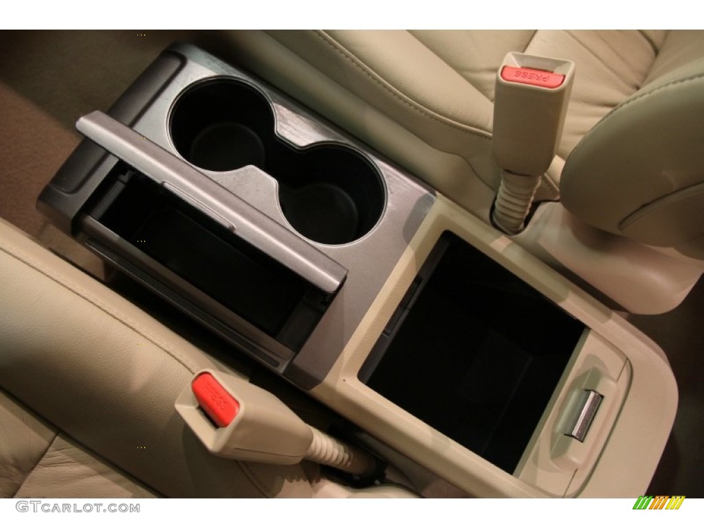 2009 CR-V EX-L 4WD - Green Tea Metallic / Ivory photo #13