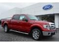 Ruby Red 2014 Ford F150 XLT SuperCrew Exterior