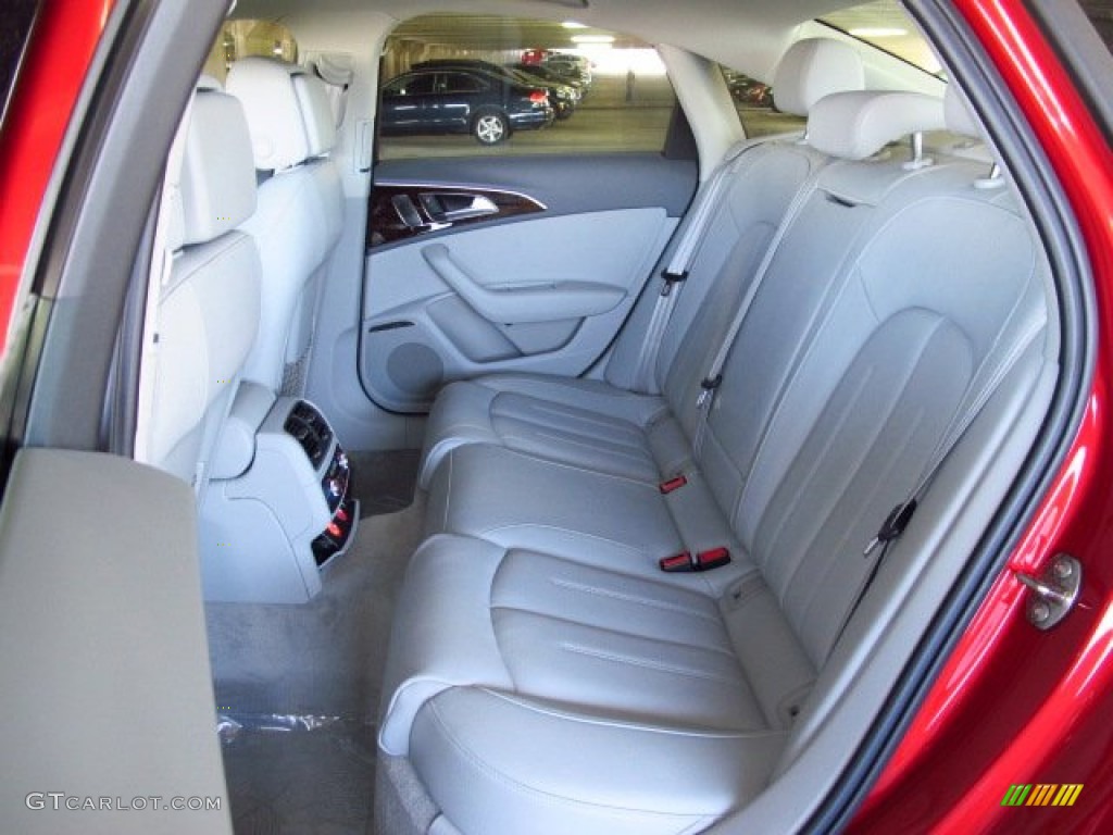 Titanium Gray Interior 2014 Audi A6 3.0 TDI quattro Sedan Photo #91589318