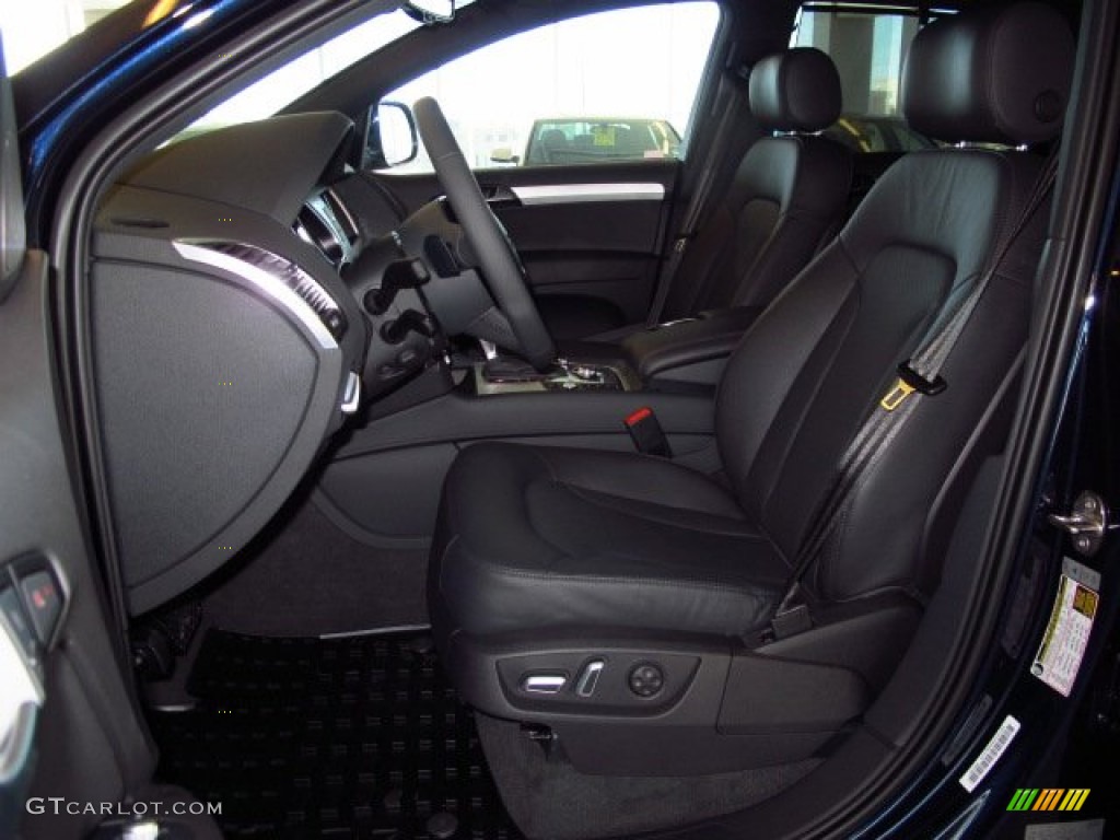 Black Interior 2014 Audi Q7 3.0 TDI quattro Photo #91590965