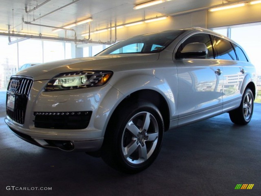 Ice Silver Metallic 2014 Audi Q7 3.0 TDI quattro Exterior Photo #91591160