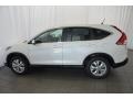 2014 White Diamond Pearl Honda CR-V EX AWD  photo #8