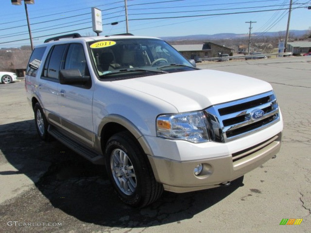 Oxford White 2011 Ford Expedition XLT 4x4 Exterior Photo #91592330