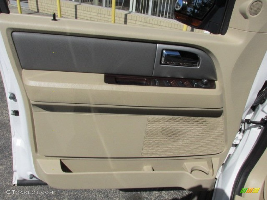 2011 Expedition XLT 4x4 - Oxford White / Camel photo #14