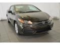 Kona Coffee Metallic 2014 Honda Civic LX Coupe