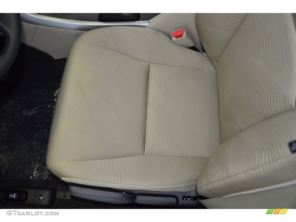 2014 Accord LX Sedan - Crystal Black Pearl / Ivory photo #12