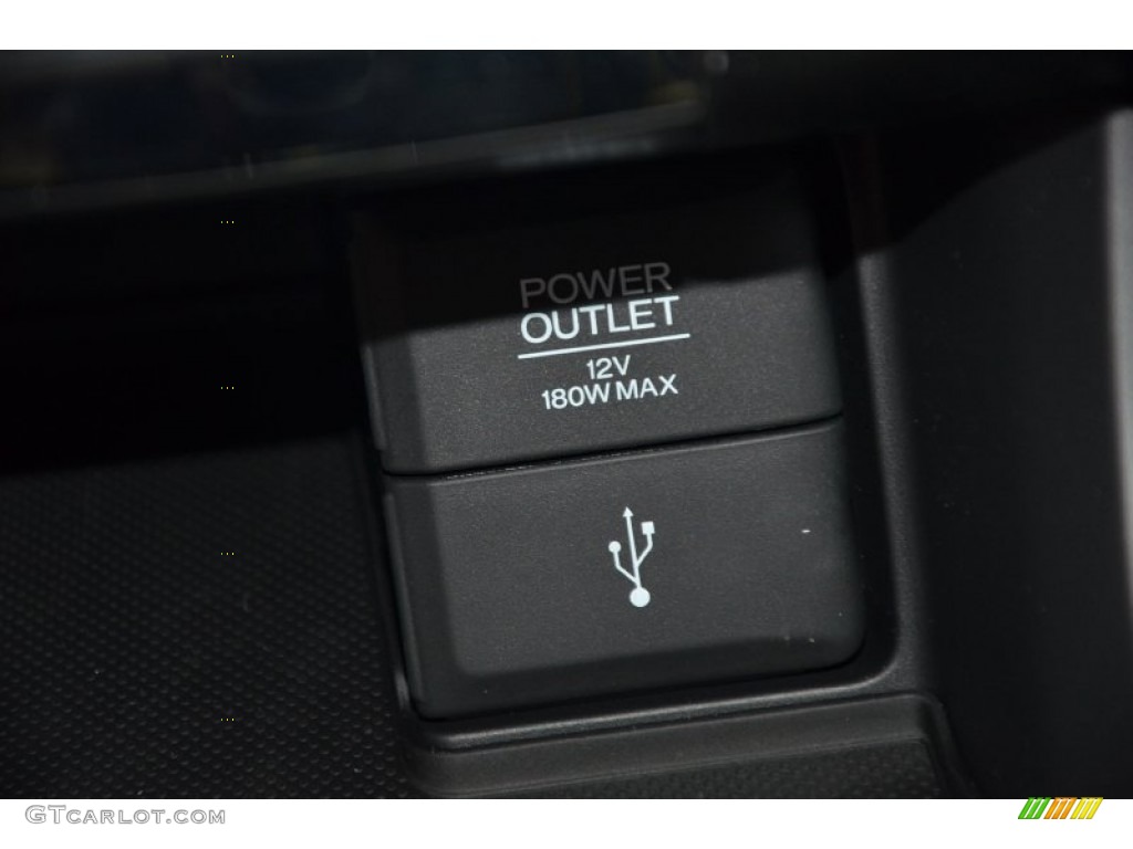 2014 Accord LX Sedan - Crystal Black Pearl / Ivory photo #19