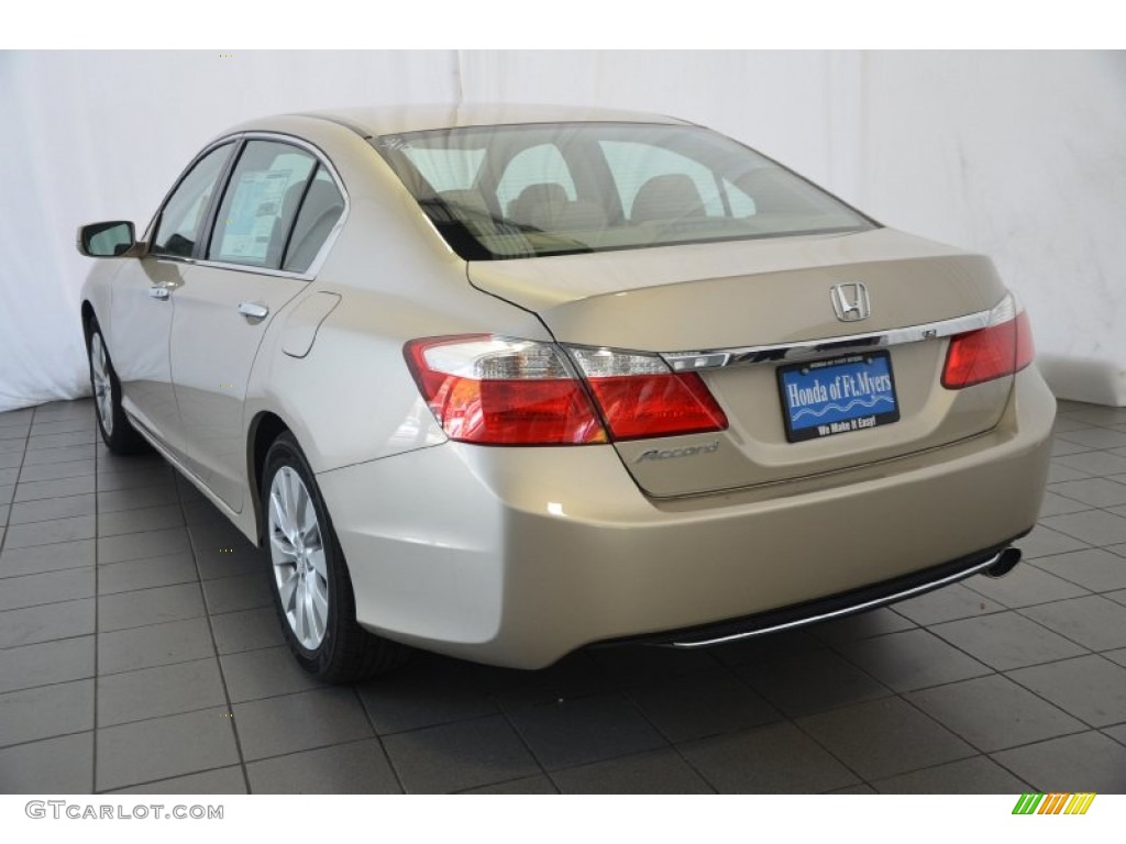 2014 Accord EX Sedan - Champagne Frost Pearl / Ivory photo #6