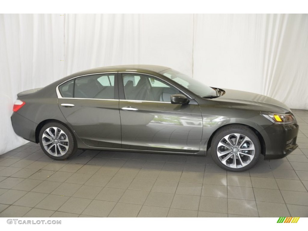 2014 Accord Sport Sedan - Hematite Metallic / Black photo #5