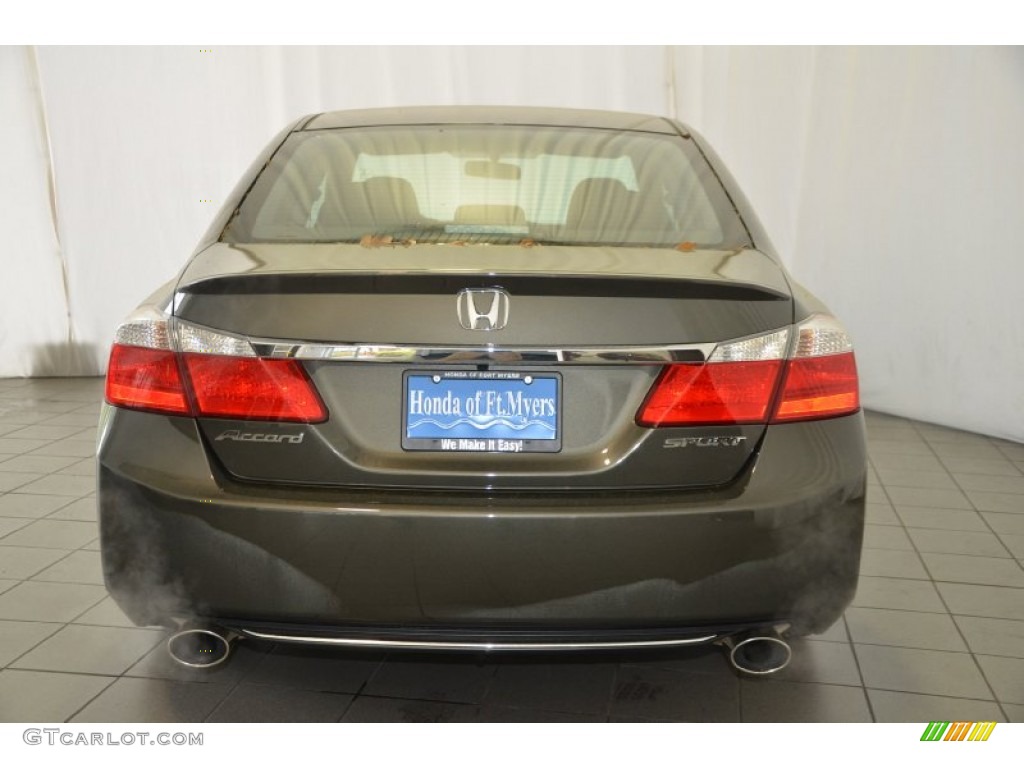 2014 Accord Sport Sedan - Hematite Metallic / Black photo #7