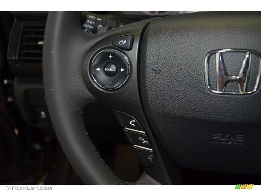 2014 Accord Sport Sedan - Hematite Metallic / Black photo #22