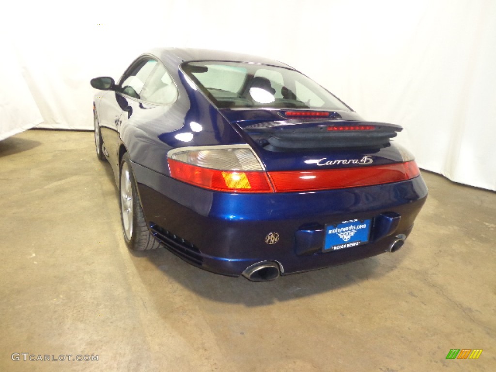 2003 911 Carrera 4S Coupe - Lapis Blue Metallic / Graphite Grey photo #19