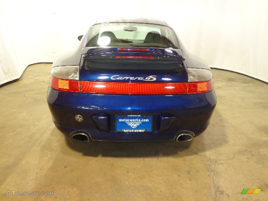 2003 911 Carrera 4S Coupe - Lapis Blue Metallic / Graphite Grey photo #20