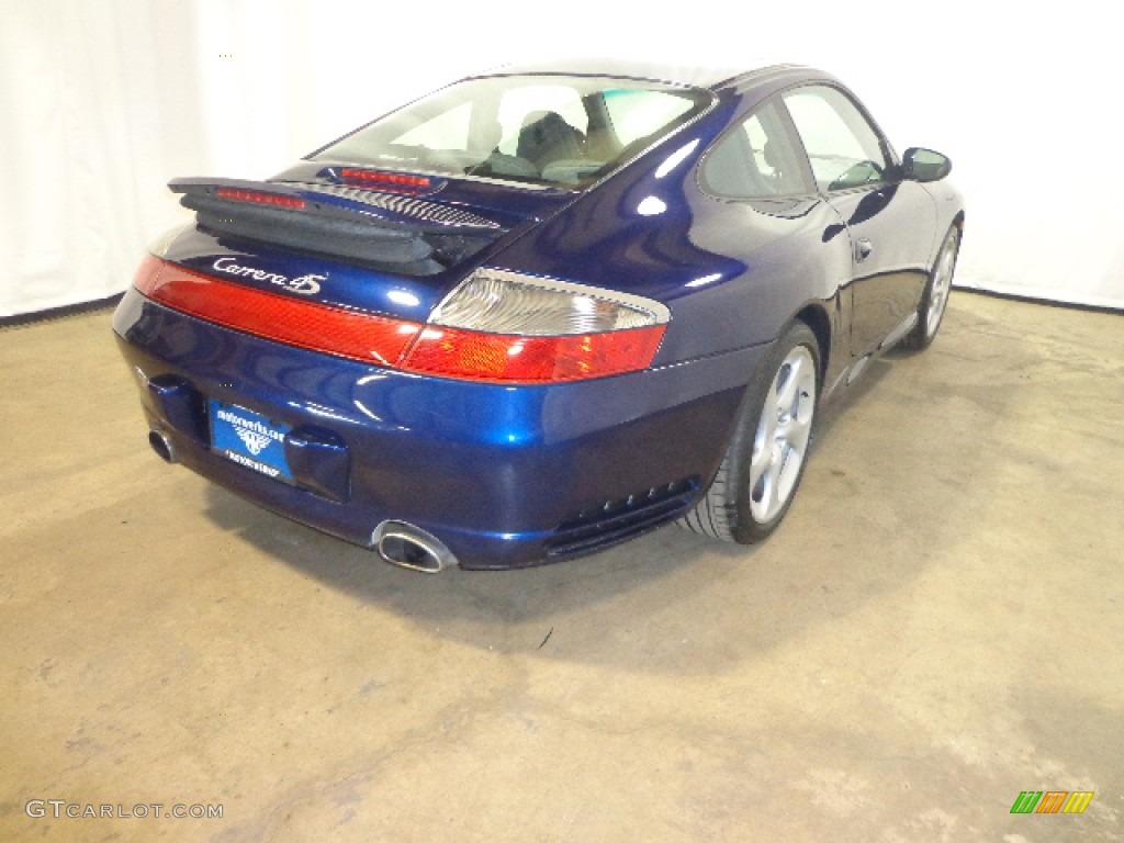 2003 911 Carrera 4S Coupe - Lapis Blue Metallic / Graphite Grey photo #21