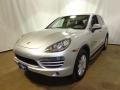 2011 Classic Silver Metallic Porsche Cayenne   photo #3