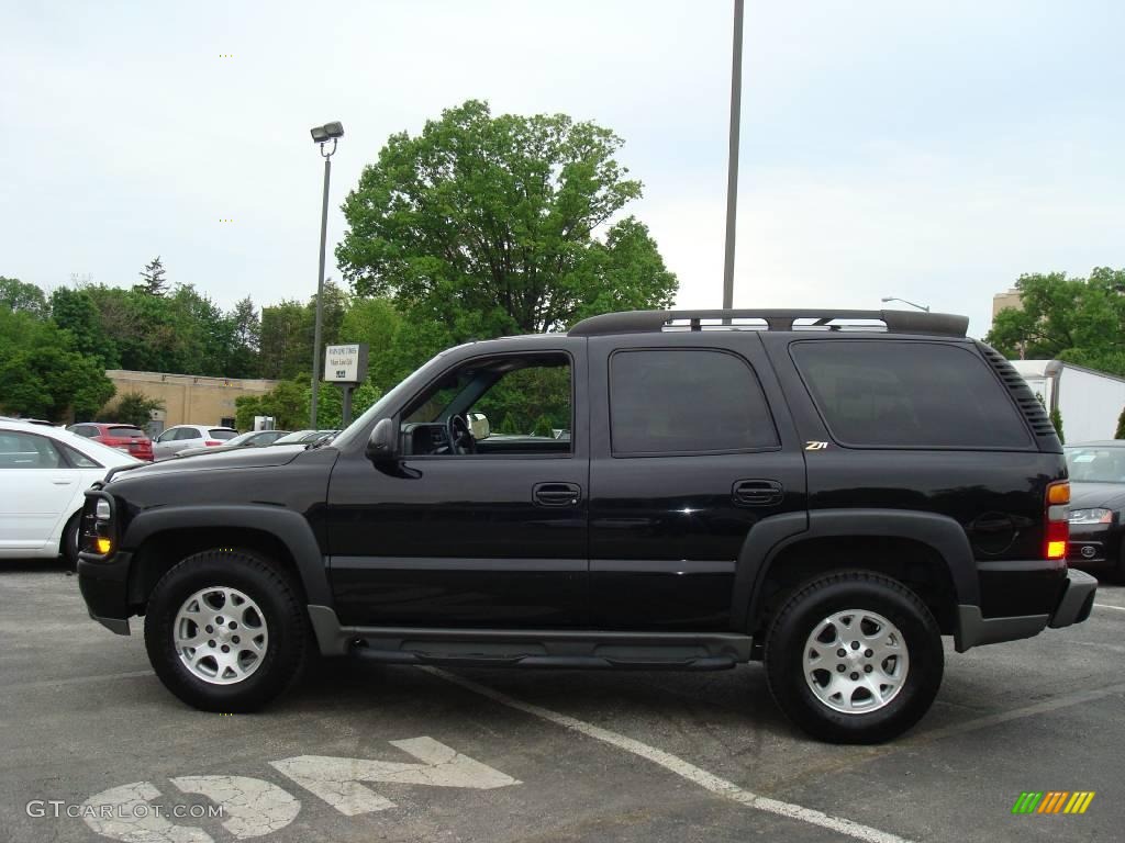 2002 Tahoe Z71 4x4 - Onyx Black / Medium Gray/Neutral photo #9