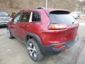 2014 Deep Cherry Red Crystal Pearl Jeep Cherokee Trailhawk 4x4  photo #3