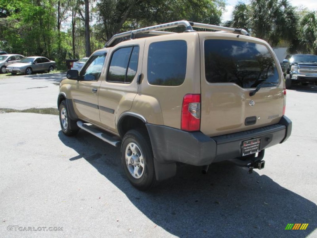 2001 Xterra SE V6 - Gold Rush Metallic / Sage photo #5
