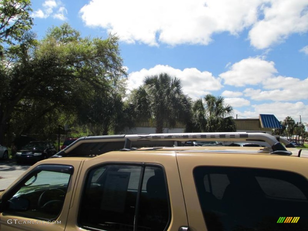 2001 Xterra SE V6 - Gold Rush Metallic / Sage photo #10