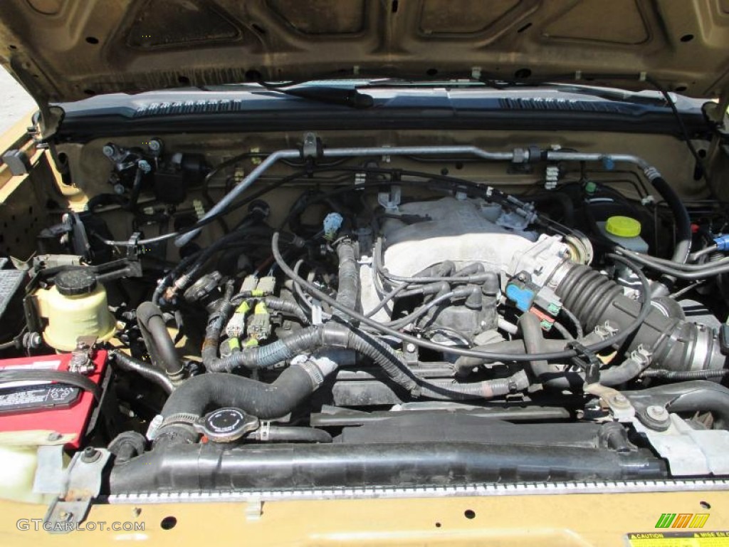 2001 Xterra SE V6 - Gold Rush Metallic / Sage photo #11