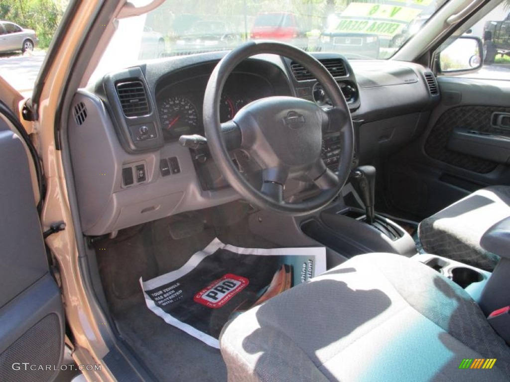 2001 Xterra SE V6 - Gold Rush Metallic / Sage photo #14