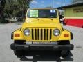 Solar Yellow - Wrangler SE 4x4 Photo No. 8