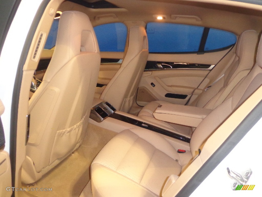 Luxor Beige Interior 2013 Porsche Panamera S Photo #91596545