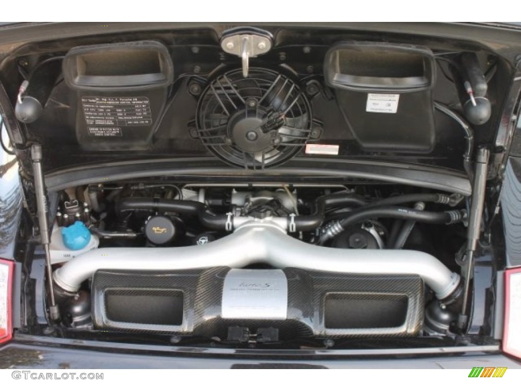 2012 Porsche 911 Turbo S Cabriolet 3.8 Liter Twin VTG Turbocharged DFI DOHC 24-Valve VarioCam Plus Flat 6 Cylinder Engine Photo #91597106