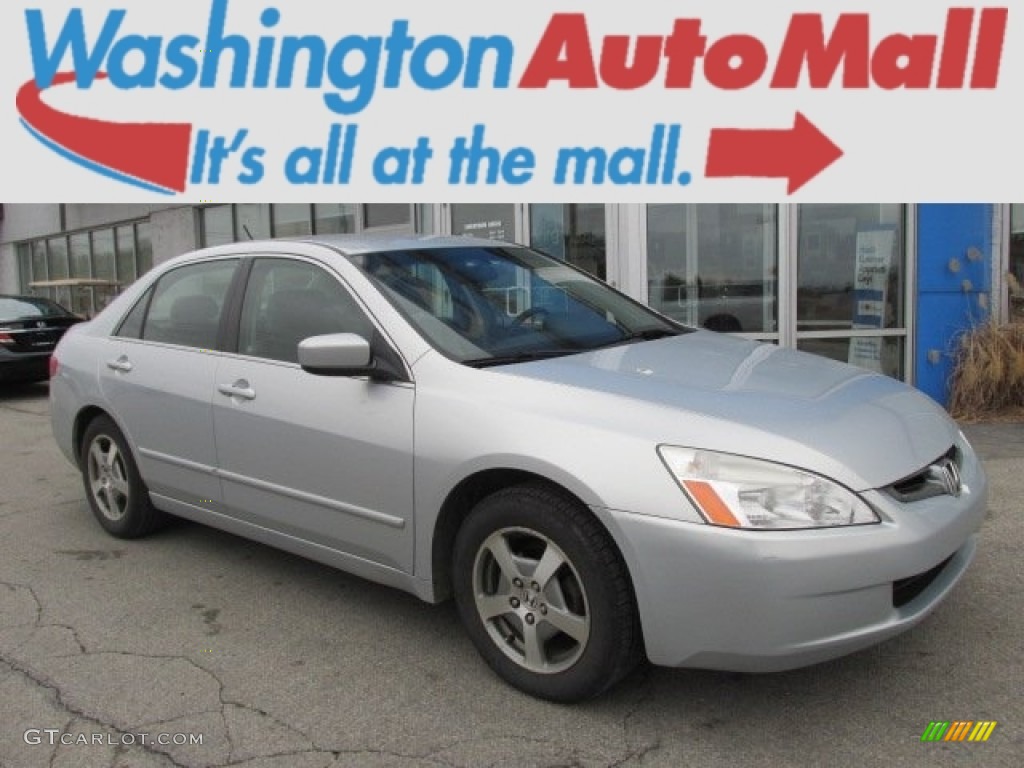 2005 Accord Hybrid Sedan - Silver Frost Metallic / Gray photo #1