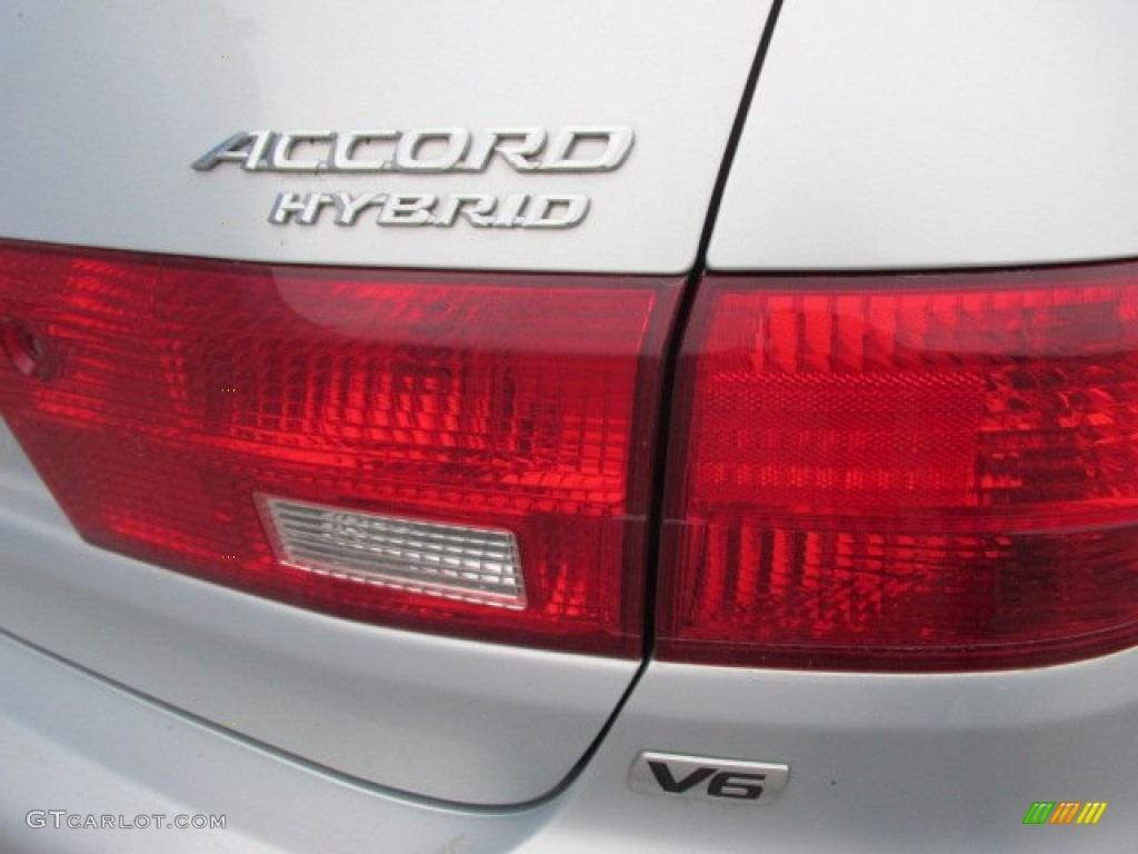 2005 Accord Hybrid Sedan - Silver Frost Metallic / Gray photo #8