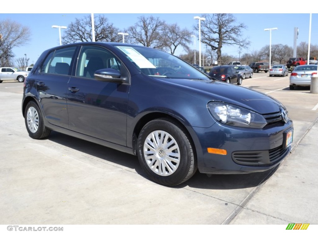 Blue Graphite Metallic 2013 Volkswagen Golf 4 Door Exterior Photo #91599432