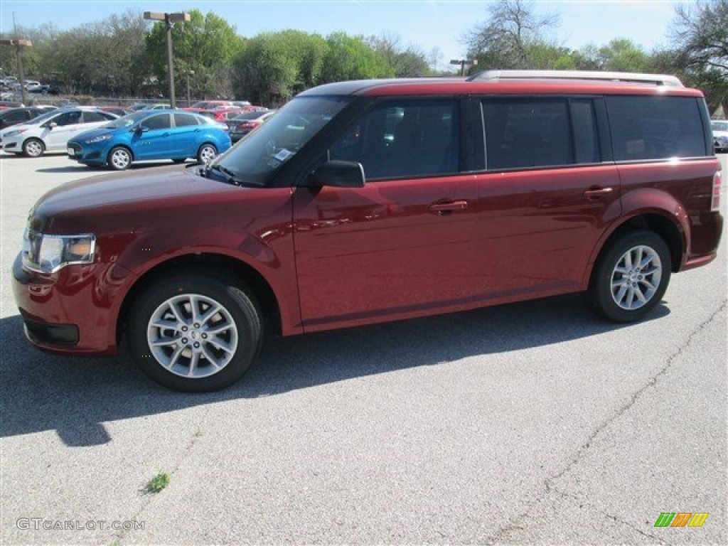 Sunset 2014 Ford Flex SE Exterior Photo #91599915