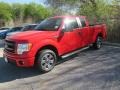 2014 Race Red Ford F150 STX SuperCab  photo #1