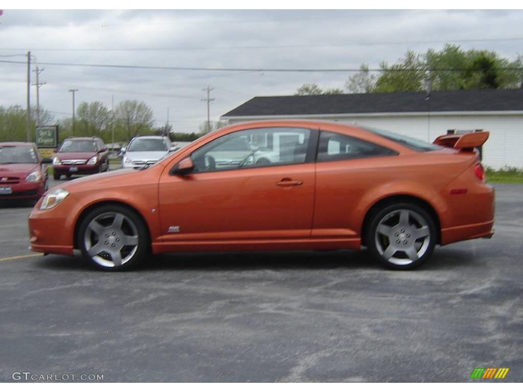 2006 Cobalt SS Supercharged Coupe - Sunburst Orange Metallic / Ebony photo #2