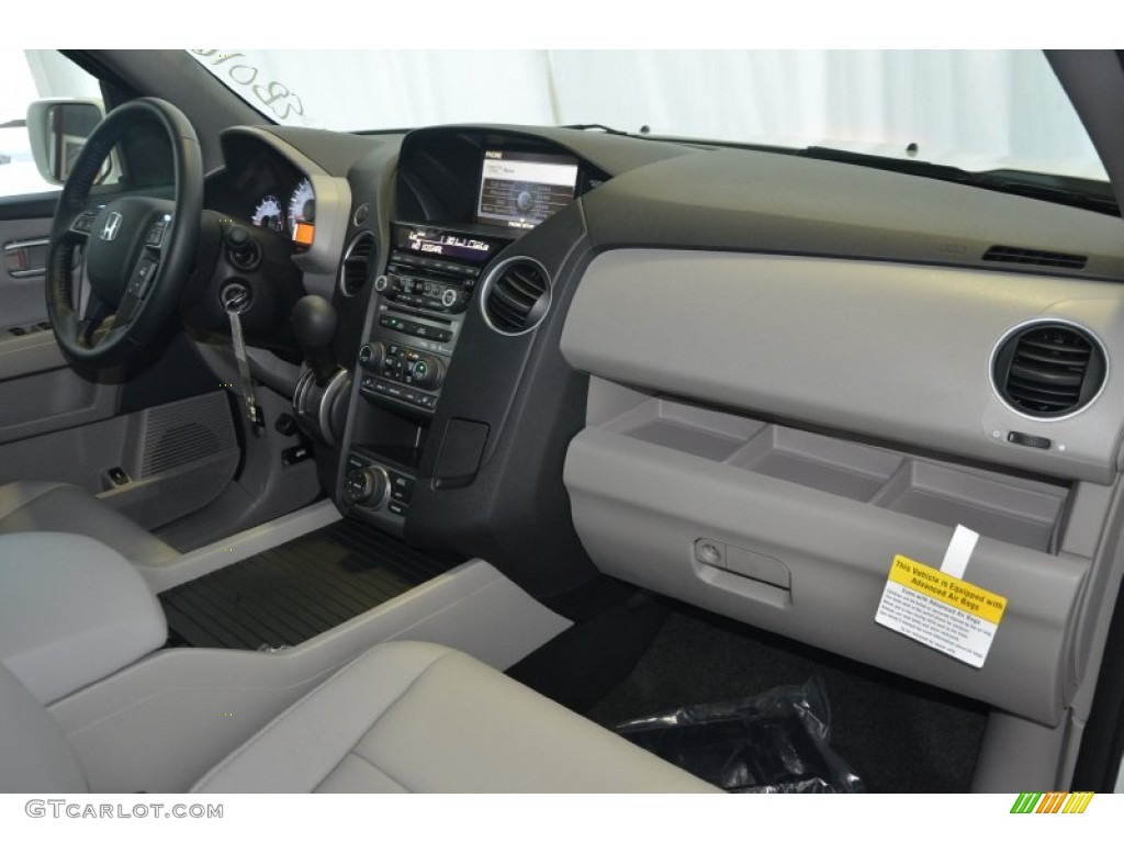 2014 Pilot Touring - White Diamond Pearl / Gray photo #36